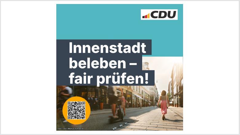 Innenstadt beleben – fair prüfen! CDU Lauenburg zur Fußgängerzone Alte Wache