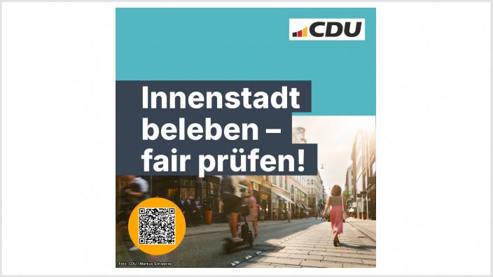 Innenstadt beleben – fair prüfen! CDU Lauenburg zur Fußgängerzone Alte Wache